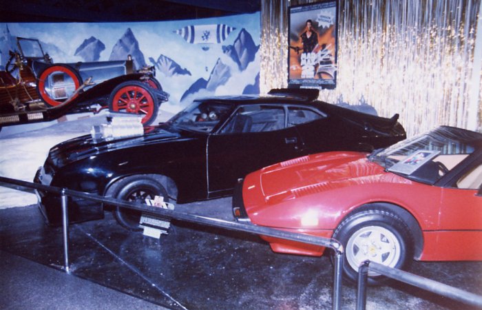 Chitty Chitty Bang Bang, The Mad Max Interceptor, and Magnum PIs Ferrari at Cars Of The Stars Motor Museum