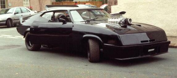 Mad Max Interceptor - Profile shot of the car as delivered to Cars Of The Stars